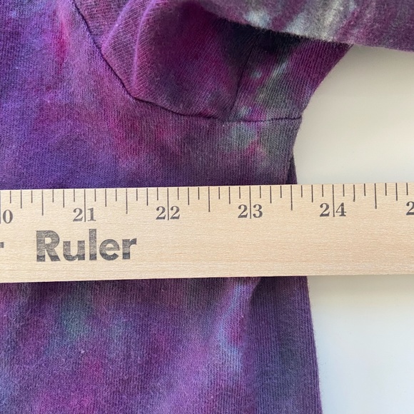 Vintage 1997 Changes Superman T-Shirt Mens XL Tie Dye DC Comics AOP 90s USA Tee - Picture 9 of 10